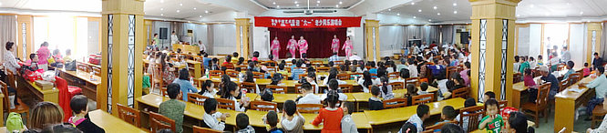 兴化老干部艺术团举办老少同乐联欢会